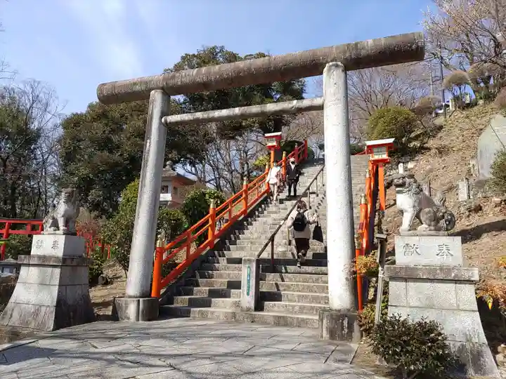 足利織姫神社の鳥居