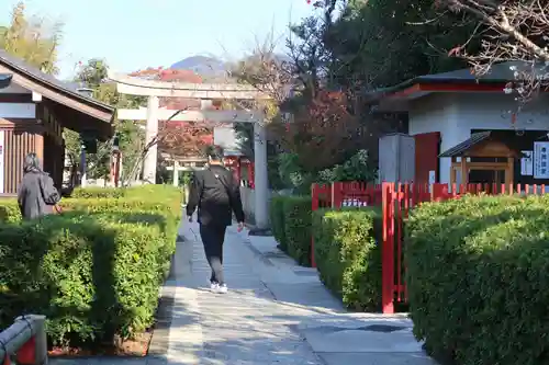 車折神社の鳥居