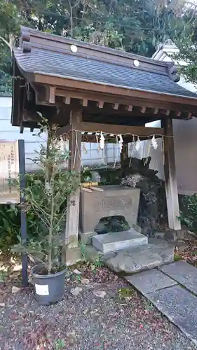 吹上稲荷神社の手水舎