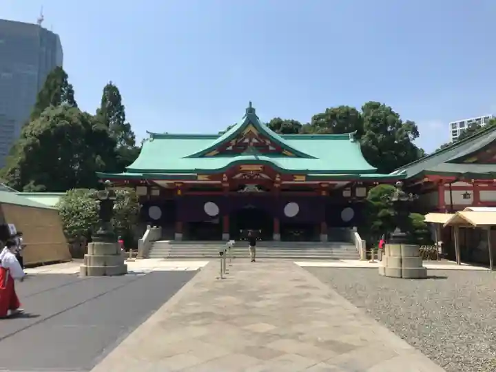 日枝神社の本殿・本堂