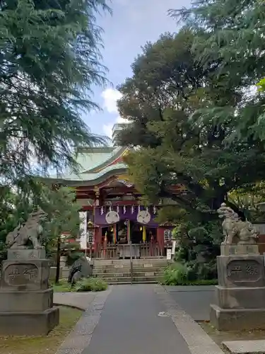 青山熊野神社の本殿・本堂