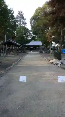 土田白鬚神社の本殿・本堂