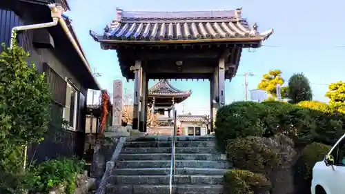 光明山 安徳寺の山門・神門