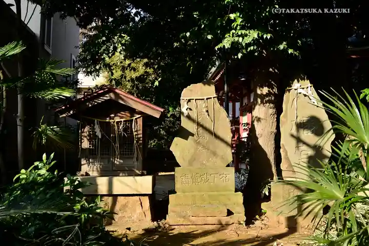 柏諏訪神社の末社・摂社