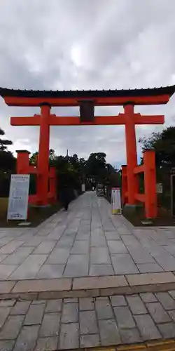 白山神社の鳥居