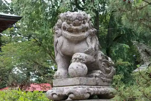 田村神社の狛犬