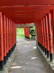 高繁大明神(稲荷)の鳥居