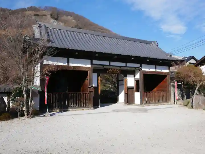 大藏經寺の山門・神門