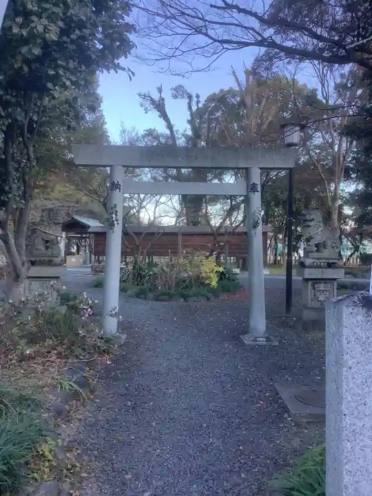 天神社(勝川町)の鳥居