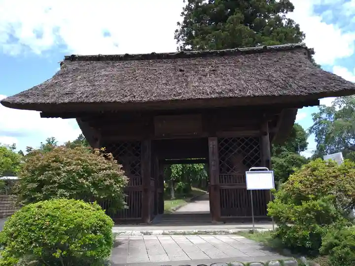 塩船観音寺の山門・神門