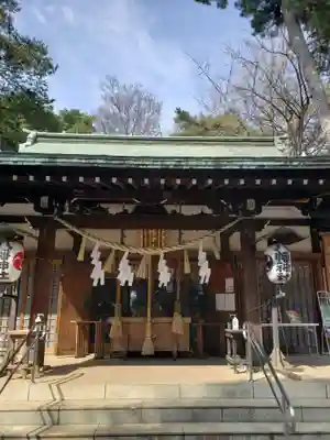 下高井戸八幡神社の本殿・本堂