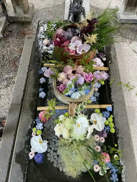 札幌護國神社の手水舎