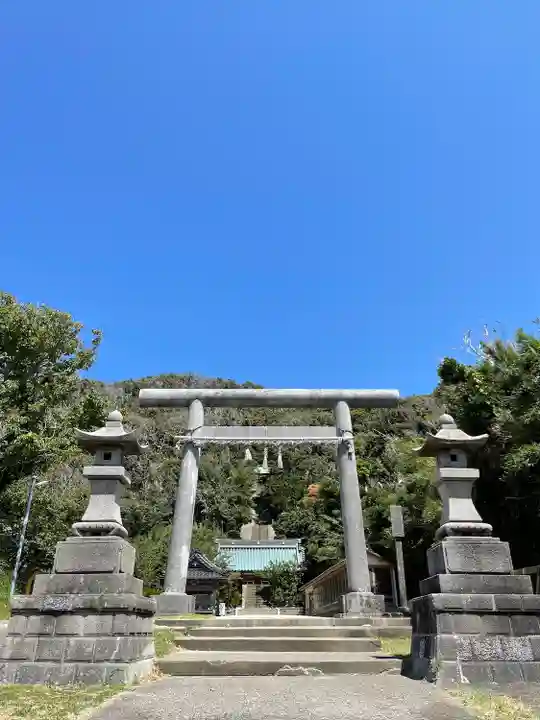 洲崎神社の鳥居
