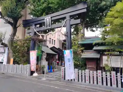 菊名神社の鳥居