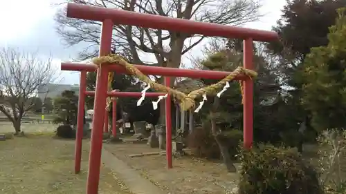 甲稲荷神社の鳥居