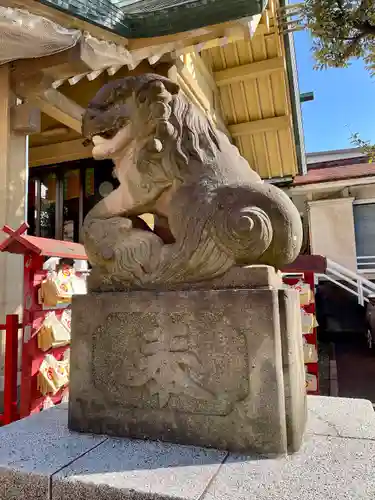 皆中稲荷神社の狛犬