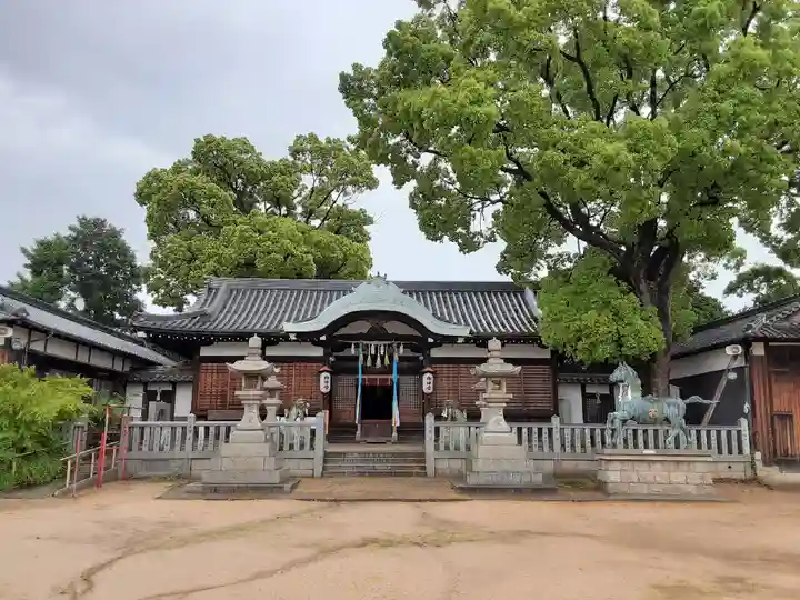 住吉神社の本殿・本堂
