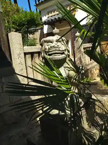 熊野神社の狛犬