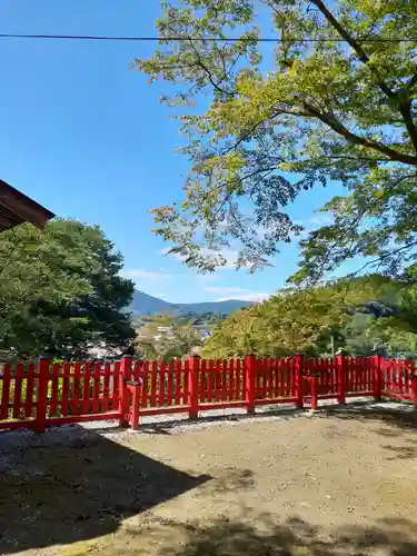 松澤神社の景色