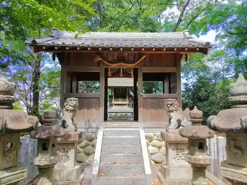 神明社（西島）の本殿