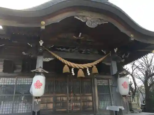 諏訪神社の本殿・本堂
