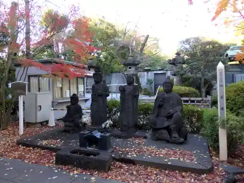 増上寺の像