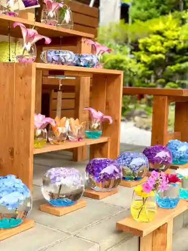 伊達神社の手水舎