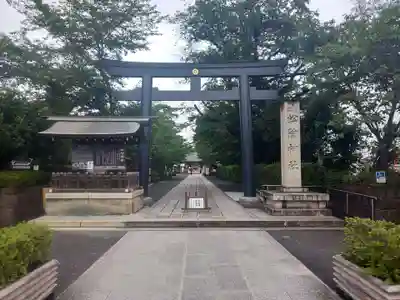 松陰神社の鳥居