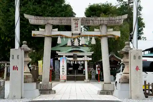 川越八幡宮の鳥居