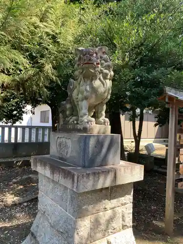 熊野神社の狛犬