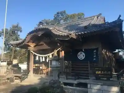 網田神社の本殿