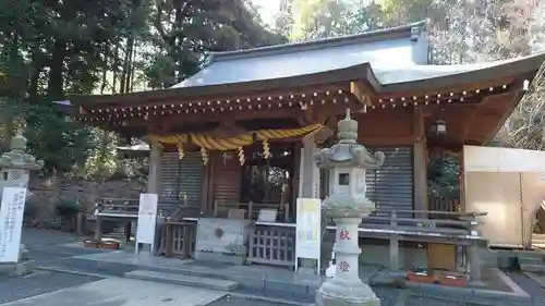 中氷川神社の本殿