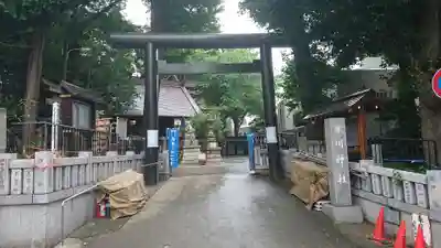 高円寺氷川神社の鳥居