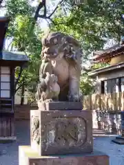 世田谷八幡宮の狛犬