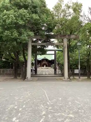 溝旗神社（肇國神社）の鳥居