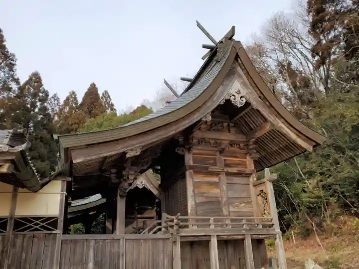 三坂神社の本殿・本堂