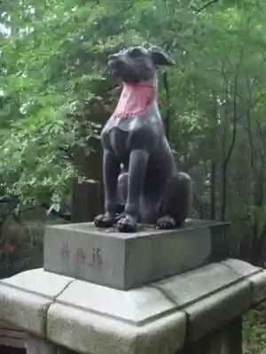 三峯神社の狛犬