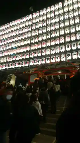 花園神社のお祭り