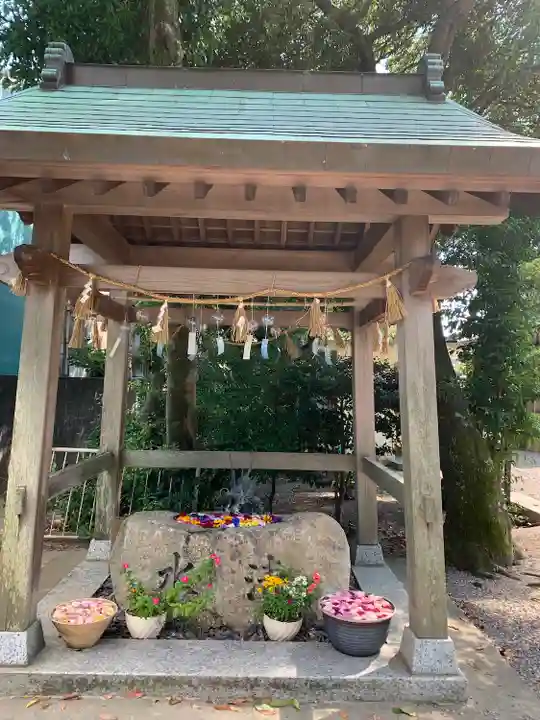 彌都加伎神社の手水舎