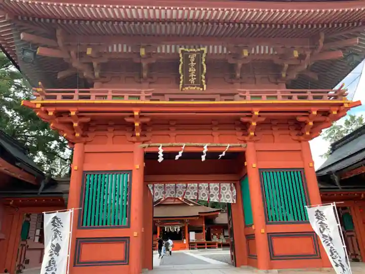 富士山本宮浅間大社の山門・神門
