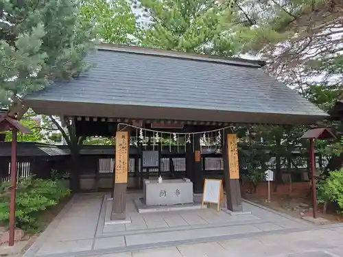 北見神社の手水舎