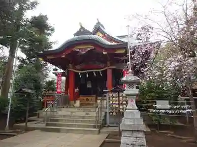 山王稲穂神社の本殿