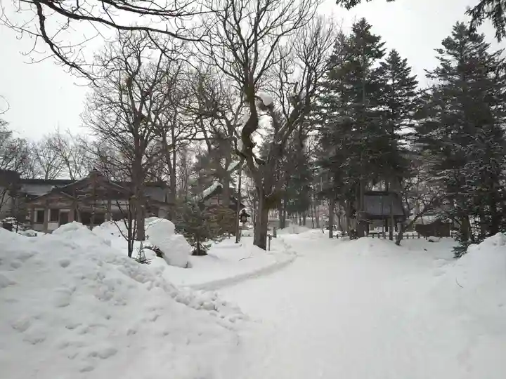 鷹栖神社の景色