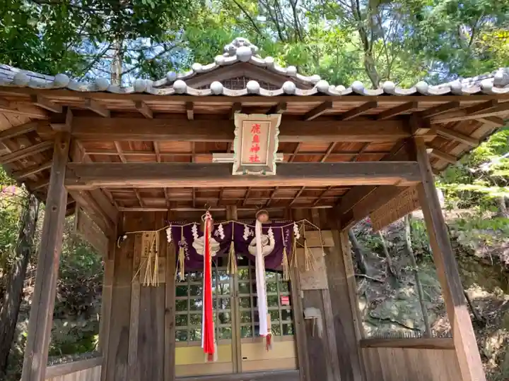 苫道国主神社の本殿・本堂