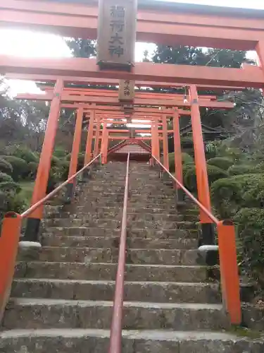 浮羽稲荷神社の鳥居