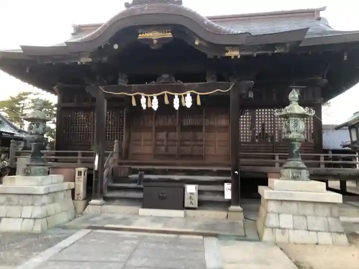 琴彈八幡宮の本殿・本堂