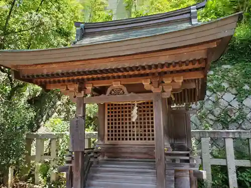 揖取神社・祖母神社の本殿・本堂