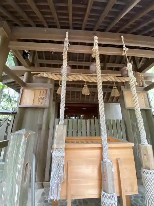 自凝島神社の本殿・本堂
