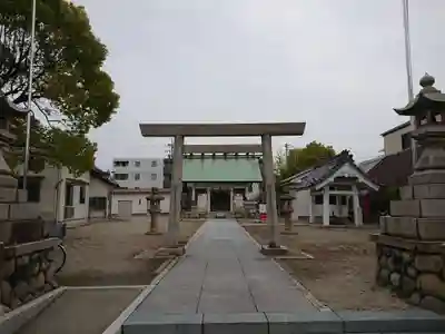 神明社（当知）の鳥居