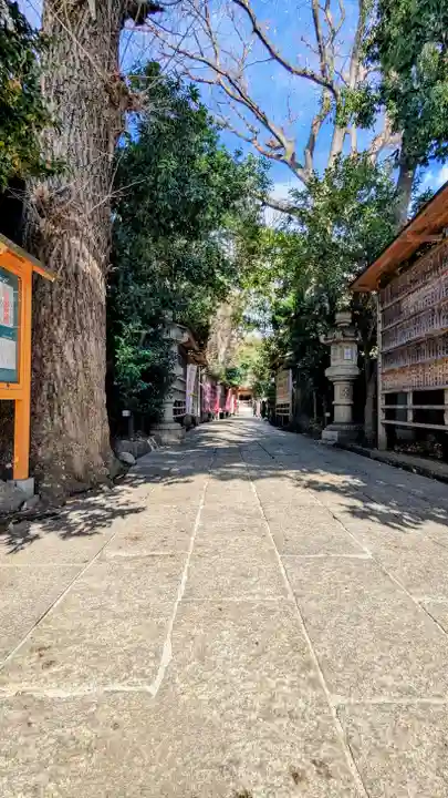 戸越八幡神社の景色